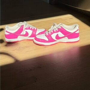 Kids Nike pink dunks